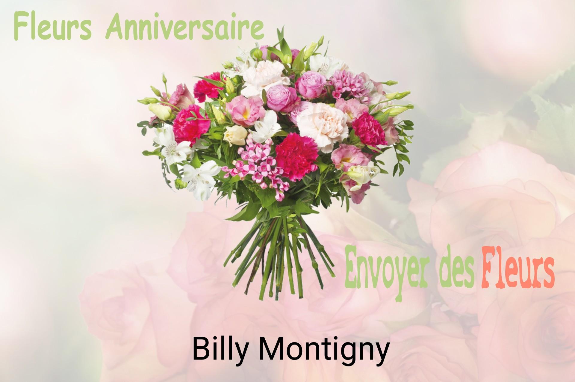 Bouquet de fleurs d’anniversaire livré à Billy-Montigny